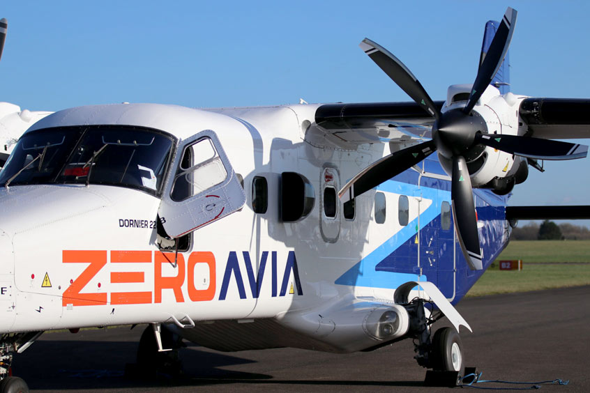 ZeroAvia is developing hydrogen-electric propulsion technologies.