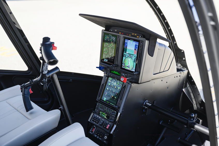 The system fully integrates with Garmin flight displays and includes smart servos and redundant sensors.