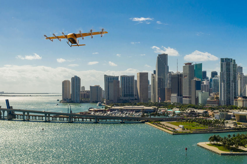 It is believed that Wisk could thrive in Miami.