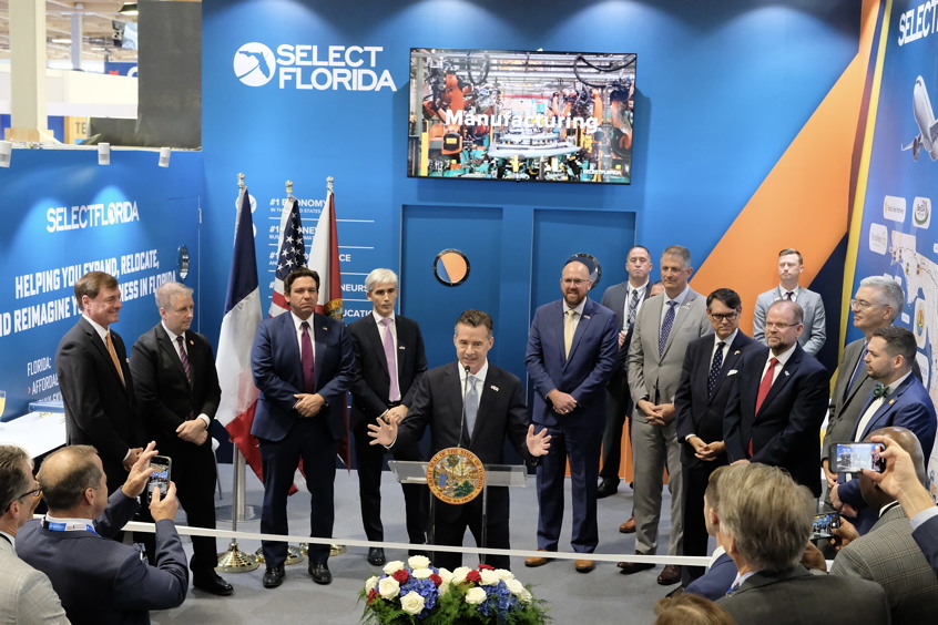 Florida Governor Ron DeSantis announced today at the Paris Air Show that Otto Aviation will establish an advanced manufacturing and production facility at Cecil Airport in Jacksonville, Florida. This strategic expansion represents a significant milestone in the development of Otto's next-generation business jet, the Phantom 3500.