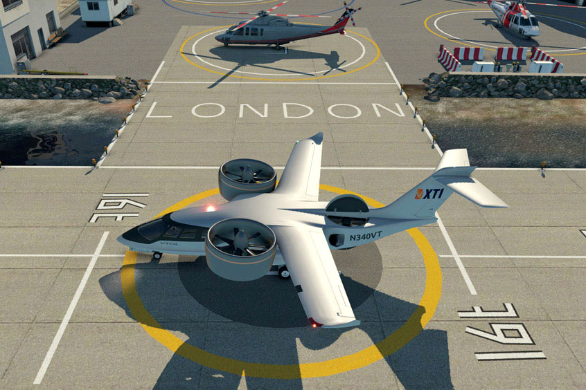 XTI’s product roadmap includes a hybrid-electric TriFan and new unmanned aircraft.