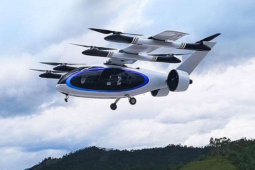 GAC's first composite wing flying car made its maiden flight successfully