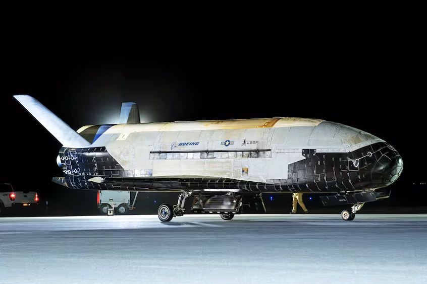 Boeing-Built X-37B Spaceplane lands at Vandenberg Space Force Base to complete its seventh mission on March 7, 2025. It is slated to launch for its eight mission no earlier than August 21, 2025.