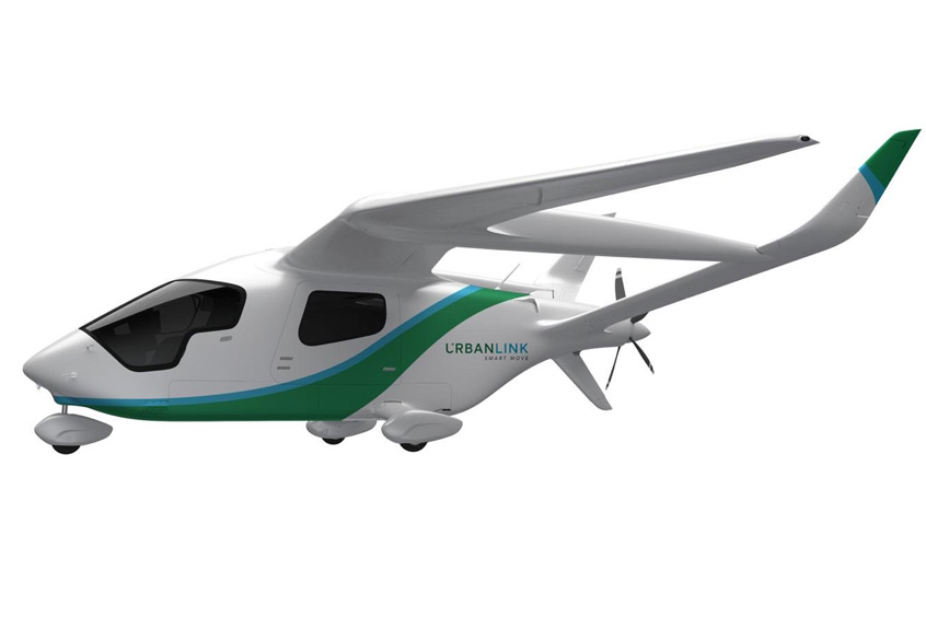 Beta Technologies will supply up to 10 electric conventional takeoff and landing aircraft to UrbanLink.