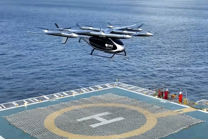 CITIC Offshore Helicopter Company, being the largest helicopter operator in Asia, provided comprehensive operational support, leveraging over four decades of general aviation expertise.