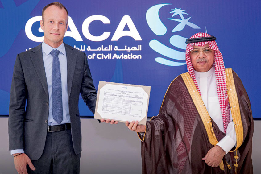 VistaJet is the first to fly domestic in Saudi Arabia