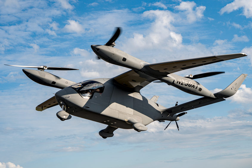 The Alia's electric propulsion and battery systems, which are developed in-house, offer reliable, high-tempo performance, as well as a quieter sound profile than conventional aircraft.