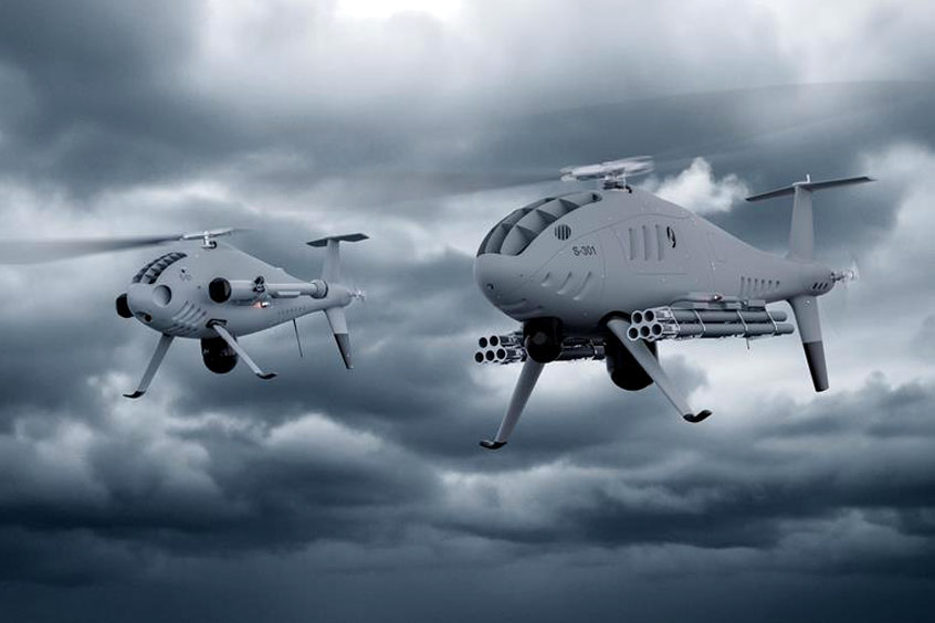 The CAMCOPTER S-101 and S-301 aim to deliver persistent lethality against asymmetric threats.