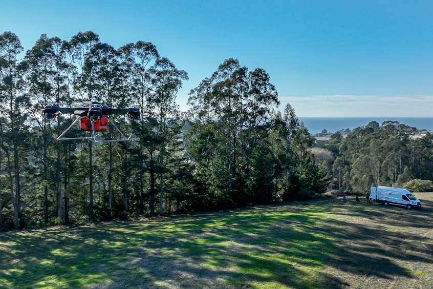 Firefly UAS in flight