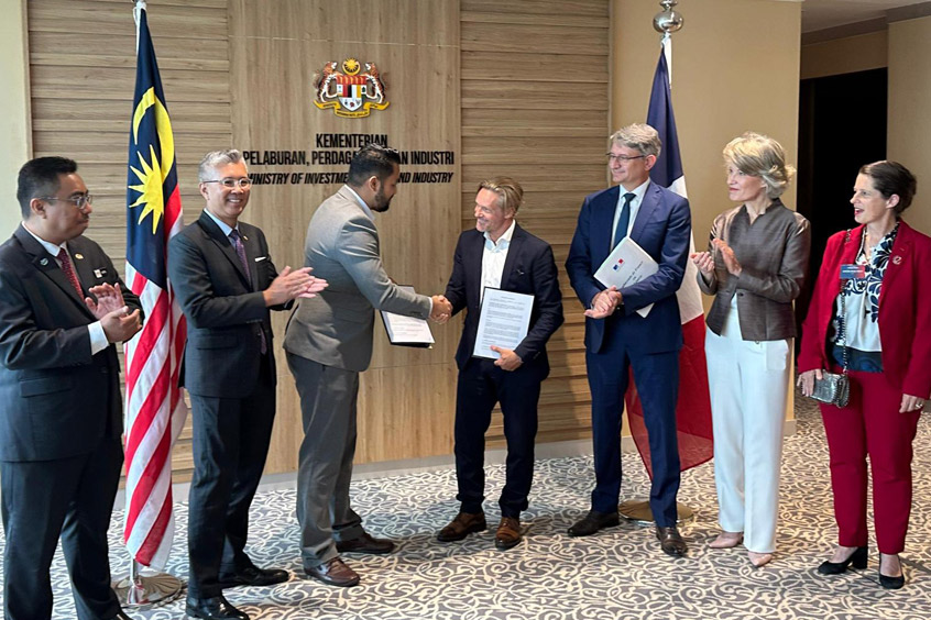 The partnerships agreed at the ceremony include plans for a hybrid propulsion competence centre.