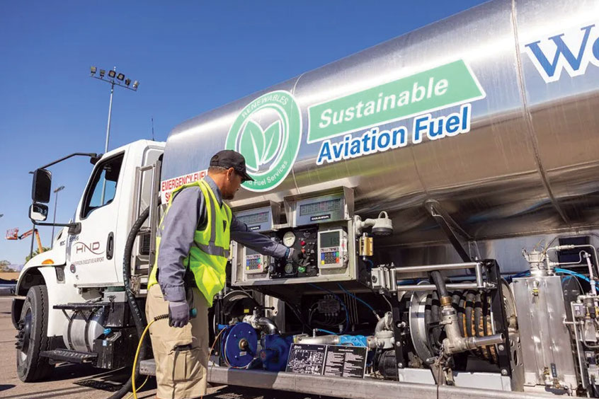 Book-and-claim systems will allow operators to offset emissions even where SAF is unavailable.