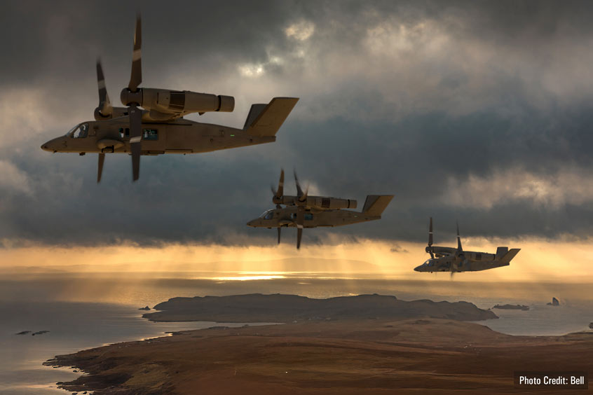 Marotta’s inverter will enable efficient operation of onboard systems for the MV-75, while meeting strict size and weight limits.