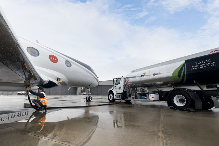 Gulfstream surpasses three million miles on SAF blends