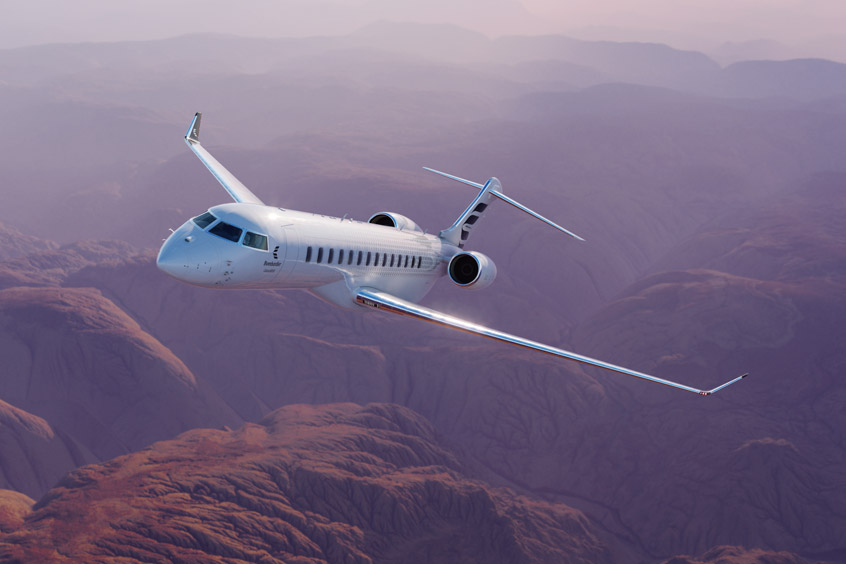 The 8000 has a certified top speed of Mach 0.95.