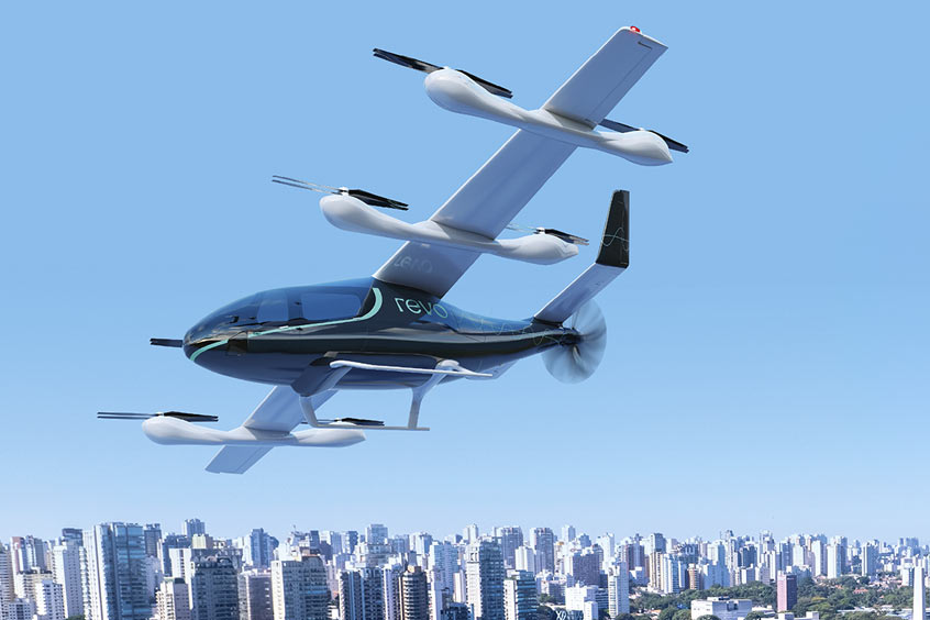 The aircraft delivers a safe and quiet journey.