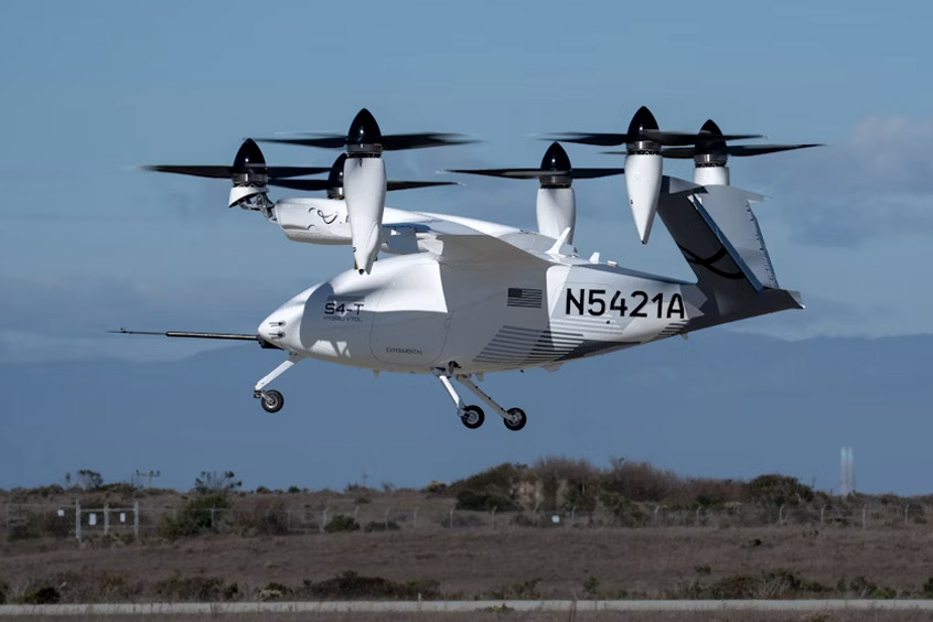 The aircraft combines Joby's SuperPilot autonomy stack with a turbine-based hybrid powertrain.