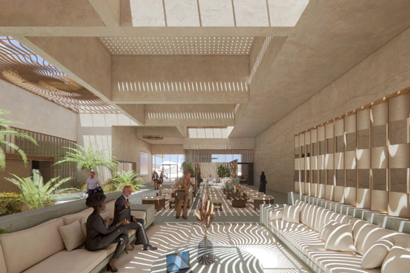 The VVIP terminal will include a royal lounge, four VVIP lounges and premium hospitality areas.