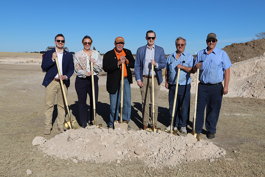 Work begins on Guymon’s 120-by-100-foot hangar, part of a statewide push to expand aircraft storage and boost Oklahoma’s economic growth.