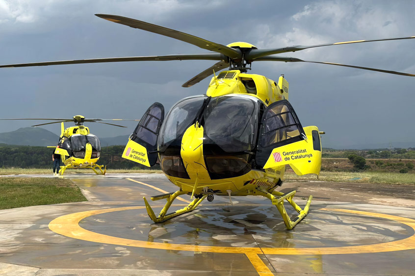 The aircraft will be deployed in Catalonia.