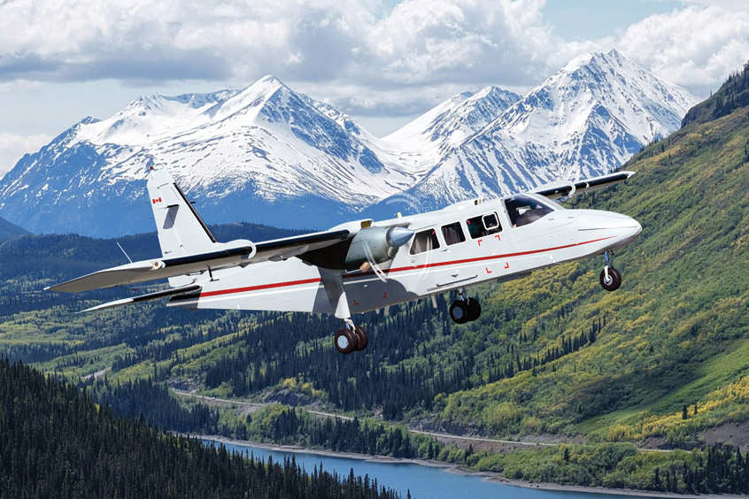 The Islander is a respected utility aircraft.