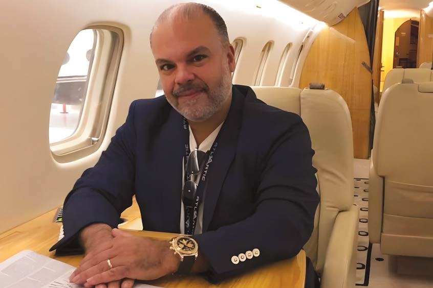 Marc Sellouk says the aircraft operates ideally in the 300 to 400 nm range.