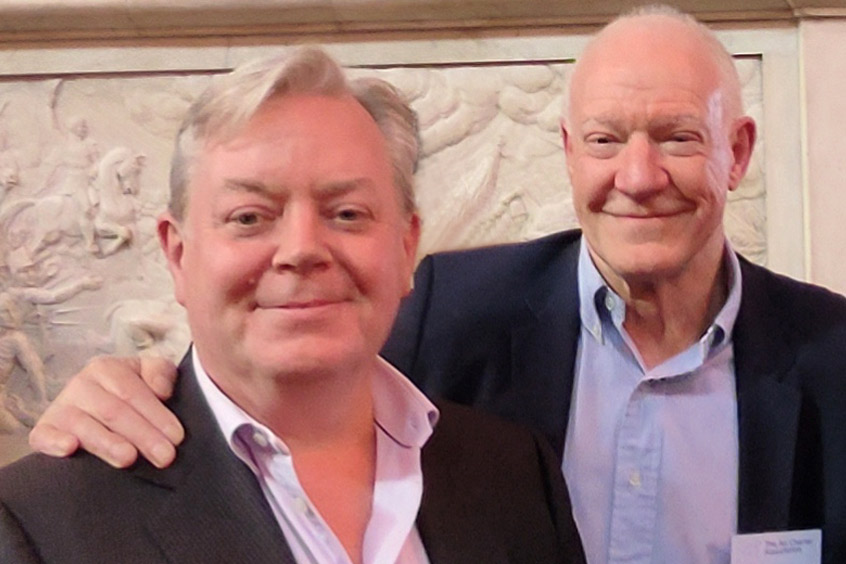 Jeremy Palmer and Peter Hunt.