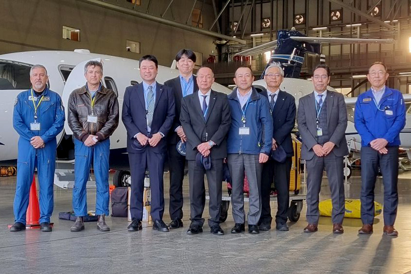 Piaggio pulled out all the stops to deliver the aircraft.