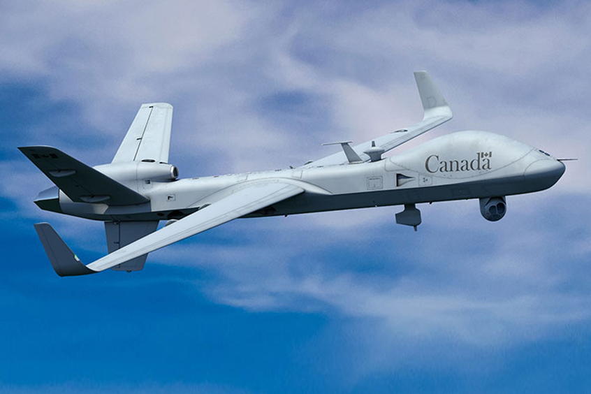 MQ-9B SkyGuardian Remotely Piloted Aircraft System (RPAS).