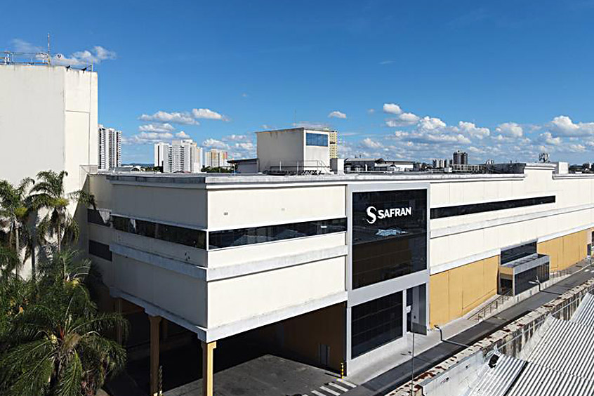 Safran Cabin building in San Jose dos Campos, Brazil