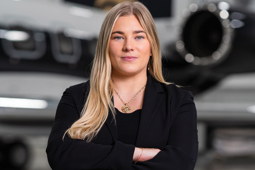 Molly Cole expects the aircraft to fly coast-to-coast.