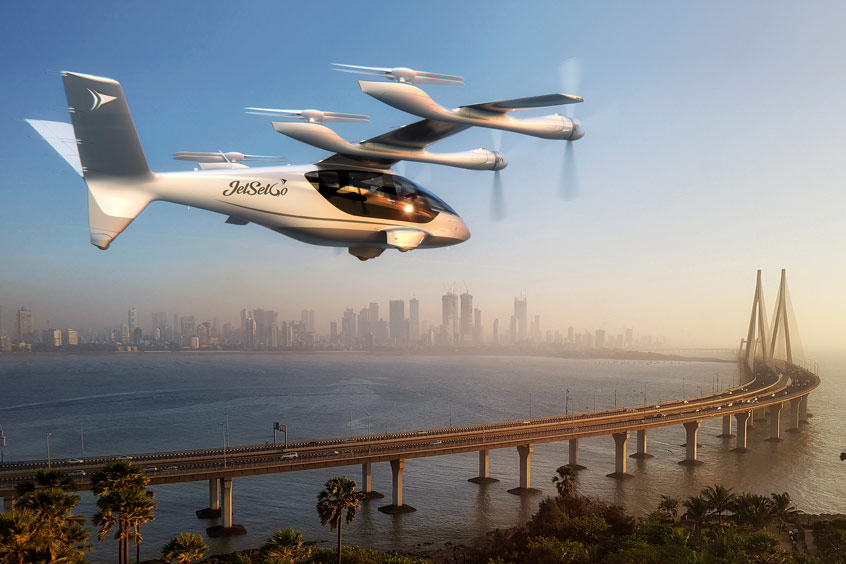 India's aviation environment could be well-suited to Vertical's aircraft.