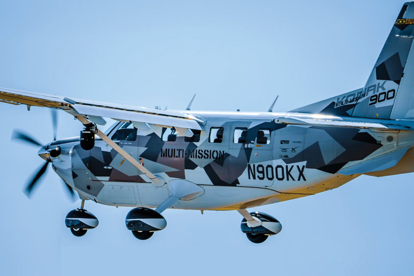 Kodiak aircraft can perform a wide range of missions.