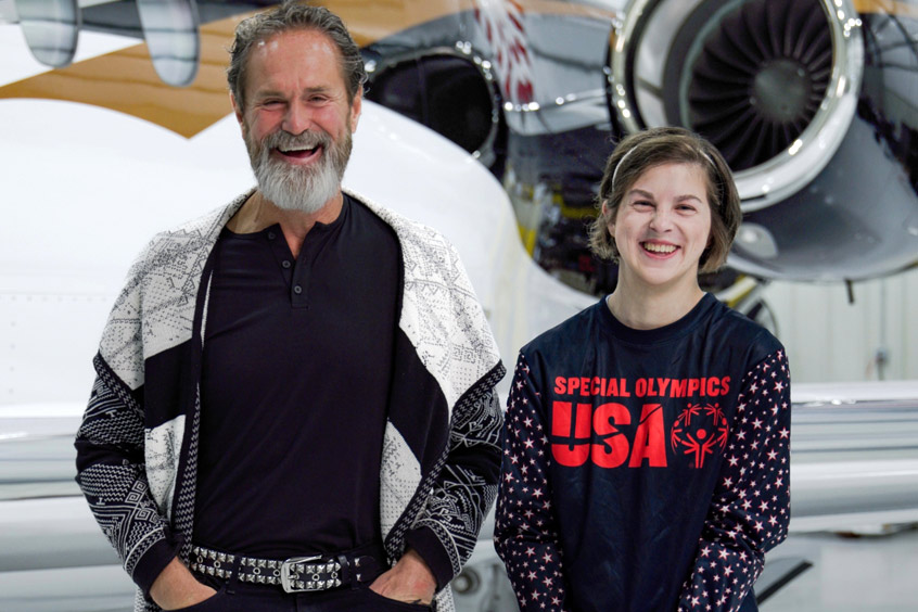 The Omaha-based owners will pilot the first return flight from Minneapolis after the 2026 Special Olympics USA Games.