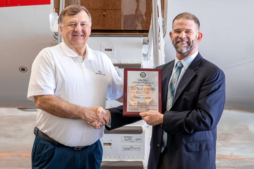 Rick Summers embodies the standards required for the award.