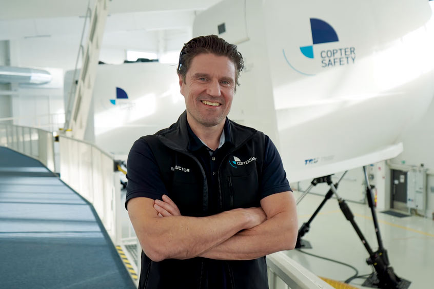 Chief flight instructor Eetu Peuraniemi.