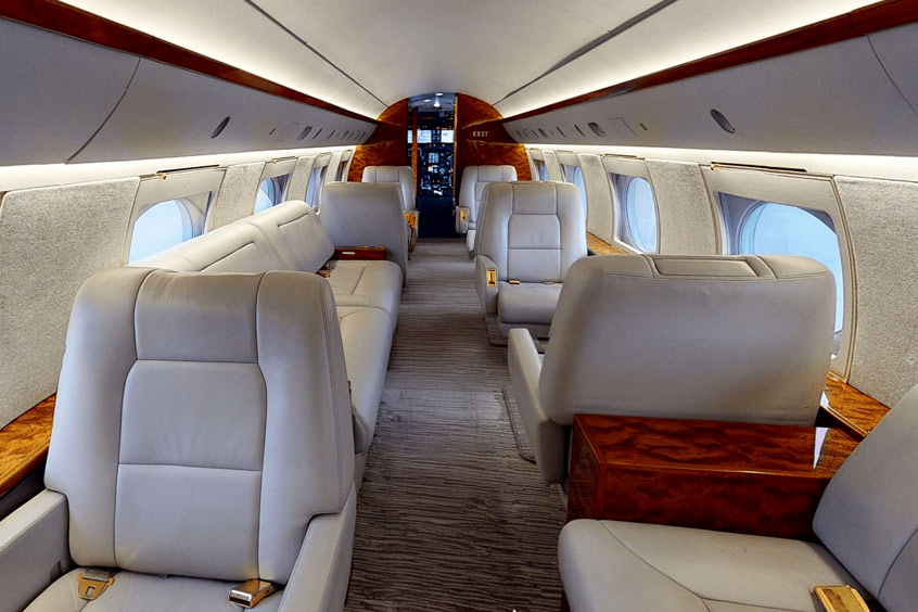 Passengers will have plenty of legroom.