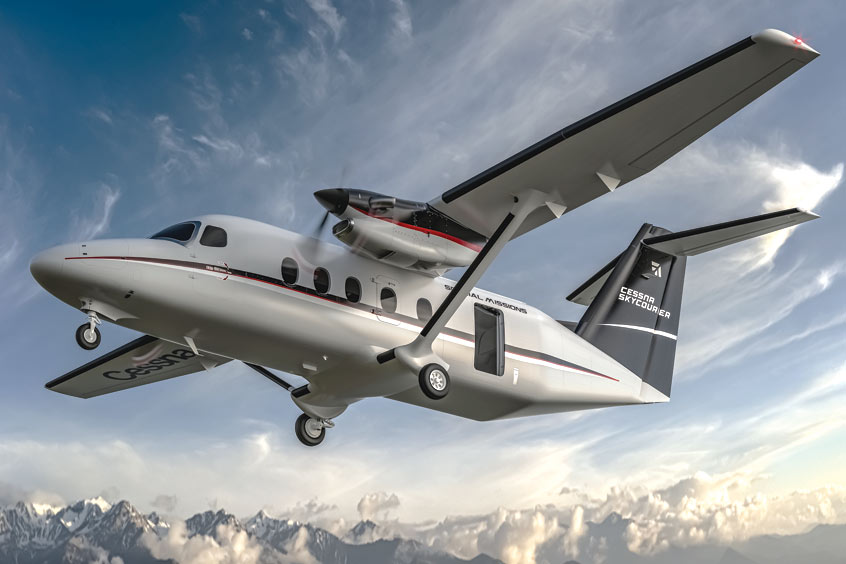 Engineered for durability and ease of use, the in-flight operable door integrates seamlessly with the SkyCourier's versatile platform.