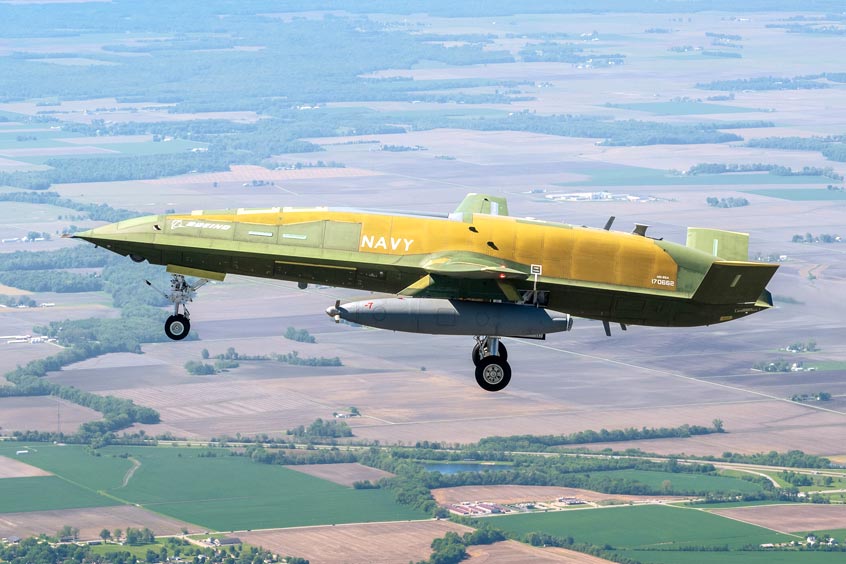 The MQ-25A is intended to provide carrier-based aerial refuelling, significantly extending the operational range of the carrier air wing.