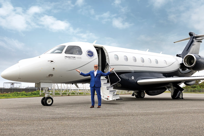 Michael Amalfitano, President and CEO of Embraer Executive Jets