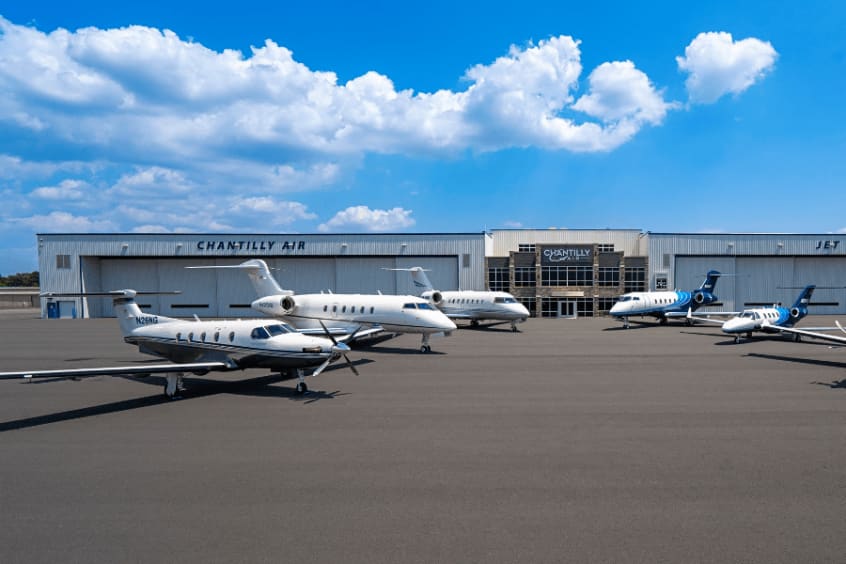 Chantilly Air Jet Center is a leading full-service aviation provider based at Manassas Regional.