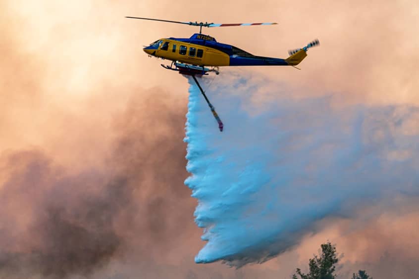The fires in Greece can be challenging to contend with.