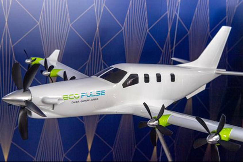 EcoPulse announce Airbus Daher Safran partnership.