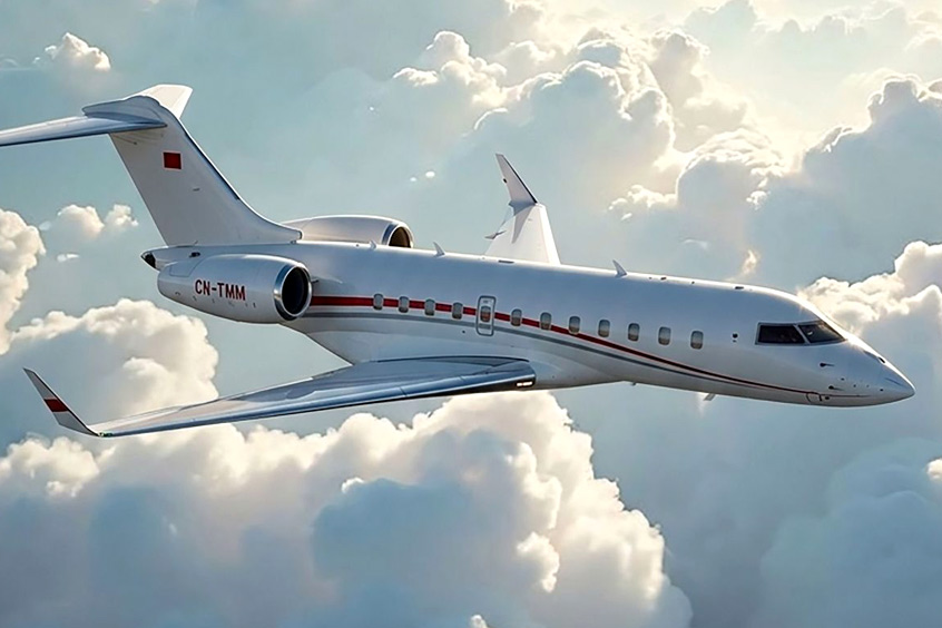 The aircraft can cruise at up to 51,000ft while supporting long-haul business aviation missions.