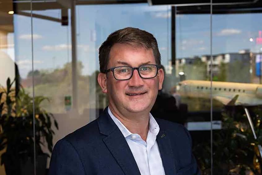 Magellan Jets’ new chief strategy Matthew Harris.