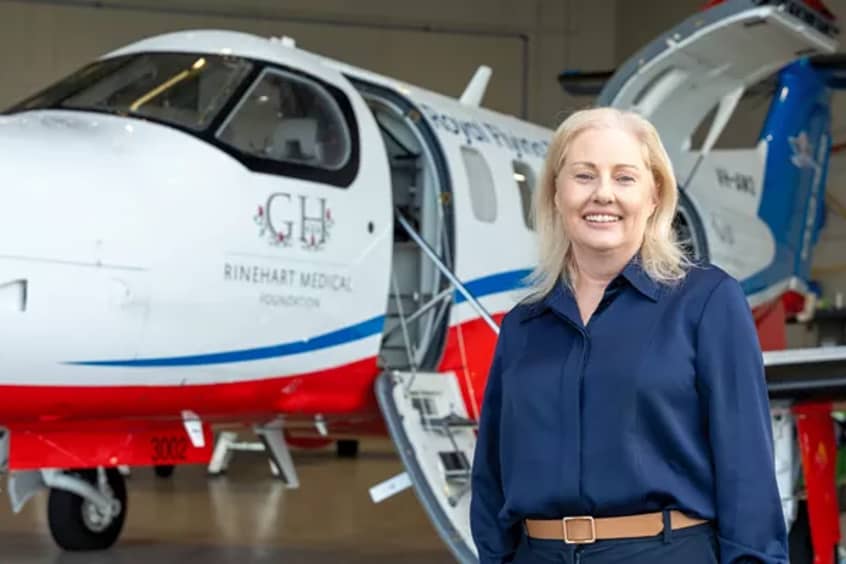 Judith Barker ASM, CEO of RFDS WA, says: “This aircraft gives us greater range, reliability and capability, which is critical when operating across WA's vast and often challenging environment.”