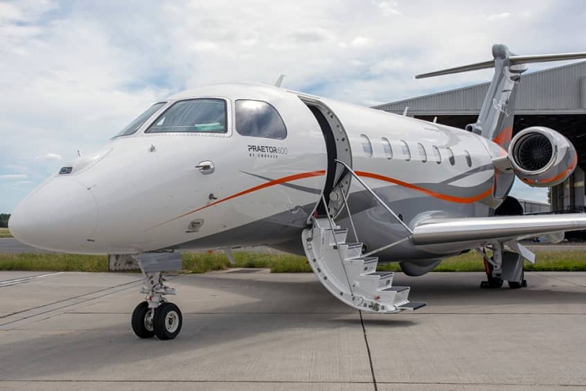 The company becomes the only UK operator with three Praetor 600s in service.