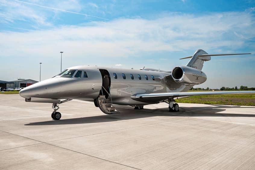 Speed and refinement are on offer with the Citation X.