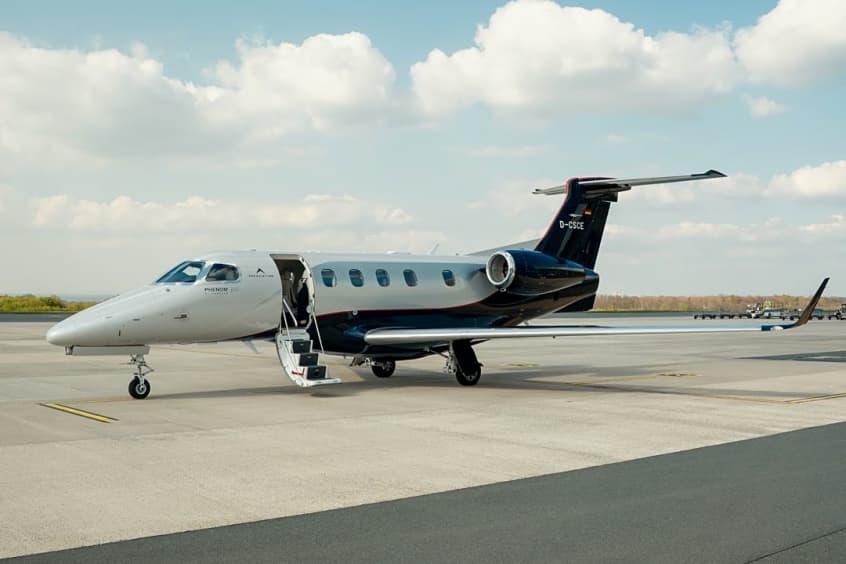 Phenom 300 aircraft will be used by the organisations.
