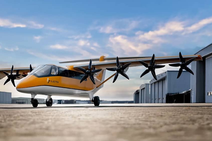 The EL9 is designed to operate from runways of 150 feet or less, carrying up to nine passengers.