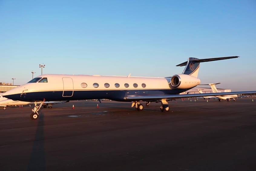The G550 is the largest and longest range jet in the Northern Jet lineup.